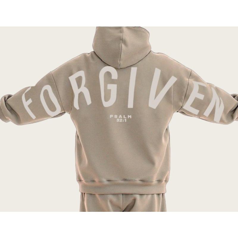 FORGIVEN Hoodie – Psalm 32:1 | Unisex Christian Oversized Sweatshirt