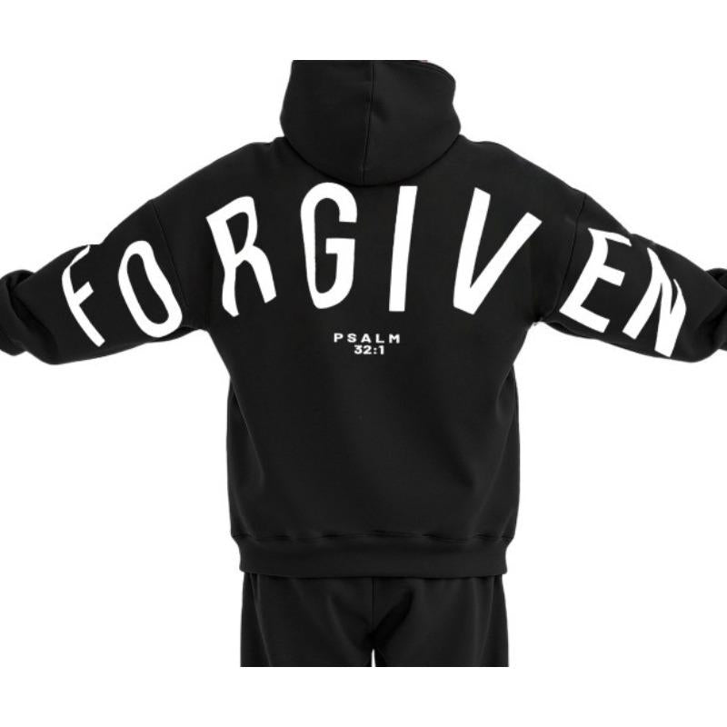 FORGIVEN Hoodie – Psalm 32:1 | Unisex Christian Oversized Sweatshirt