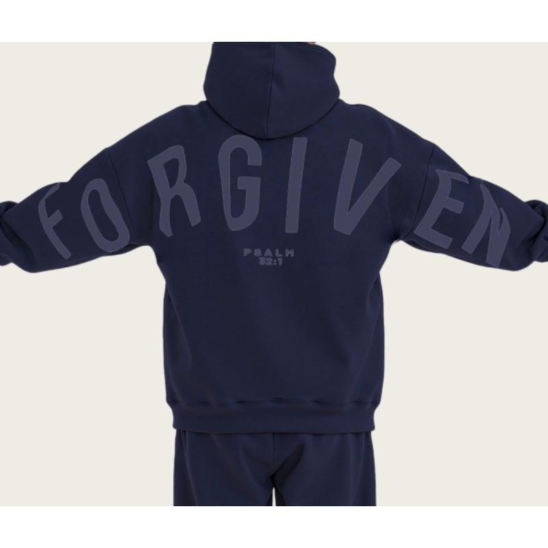 FORGIVEN Hoodie – Psalm 32:1 | Unisex Christian Oversized Sweatshirt