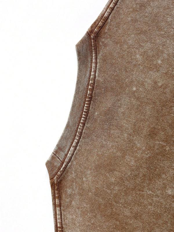 “God’s Plan” Vintage Washed T-Shirt – 230g Cotton, Double-Sided Print