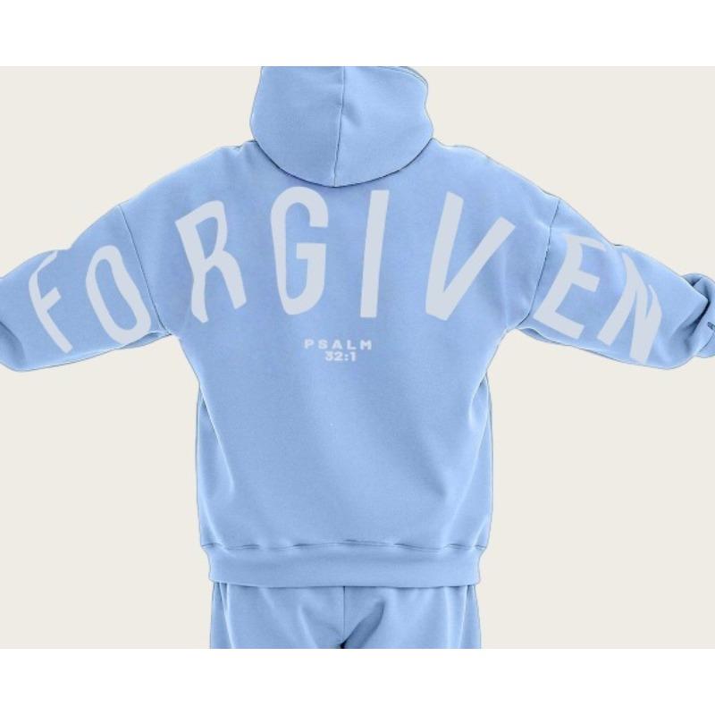 FORGIVEN Hoodie – Psalm 32:1 | Unisex Christian Oversized Sweatshirt